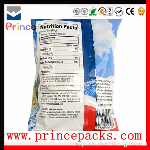 high quality free samples of custom printed mylar bags from alibaba china